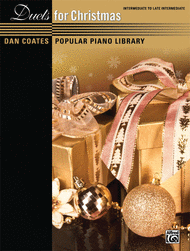 Dan Coates Popular Piano Library -- Duets for Christmas Sheet Music by Dan Coates