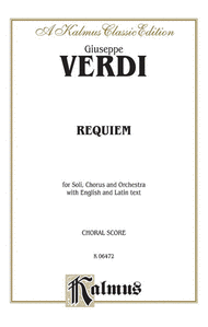 Requiem Sheet Music by Giuseppe Verdi