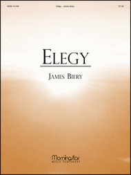 Elegy (Organ Score) Sheet Music by James Biery