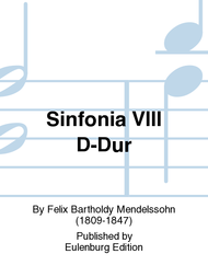 Sinfonia No. 8 in D major MWV N 8 Sheet Music by Felix Bartholdy Mendelssohn