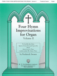 Four Hymn Improvisations for Organ - Volume II Sheet Music by Frederick Swann
