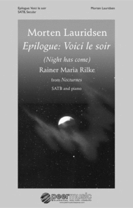 Epilogue: Voici le soir Sheet Music by Morten Lauridsen