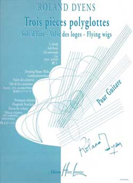 Pieces polyglottes (3) Sheet Music by Roland Dyens