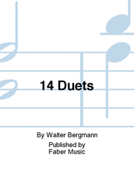 14 Duets Sheet Music by Walter Bergmann