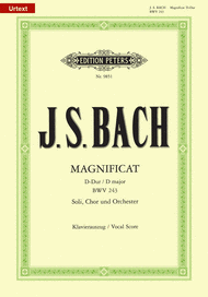 Magnificat Sheet Music by Johann Sebastian Bach