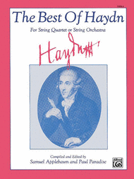 The Best of Haydn (For String Quartet or String Orchestra) Sheet Music by Ed. Samuel Applebaum