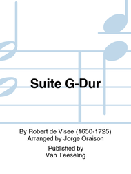 Suite G-Dur Sheet Music by Robert de Visee