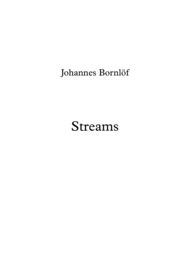 Streams - Johannes Bornlof Sheet Music by Johannes Bornlof