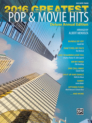 2016 Greatest Pop & Movie Hits Sheet Music by Albert Mendoza