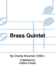 Brass Quintet Sheet Music by Charles Wuorinen