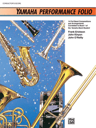 Yamaha Performance Folio Sheet Music by Frank Erickson