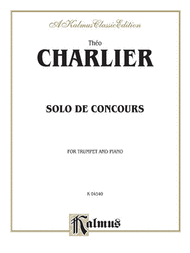 Solo de Concours Sheet Music by Theo Charlier