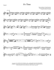 It's Time - String Quartet Sheet Music by Imagine Dragons