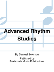 Advanced Rhythm Studies Sheet Music by Samuel Solomon