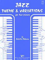 Jazz Theme and Variations For Two Pianos Sheet Music by Arletta O'Hearn