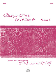 Baroque Music For Manuals