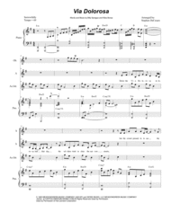 Via Dolorosa (Duet for Soprano and Alto Solo) Sheet Music by Sandi Patty