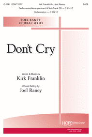 Don't Cry Sheet Music by Kirk Franklin