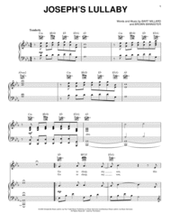 Joseph's Lullaby Sheet Music by MercyMe