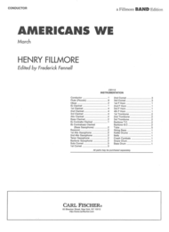 Americans We Sheet Music by Henry Fillmore
