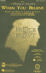 When You Believe (from The Prince of Egypt) Sheet Music by Stephen Schwartz