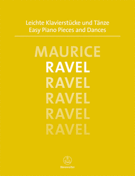 Leichte Klavierstuecke und Taenze Sheet Music by Maurice Ravel