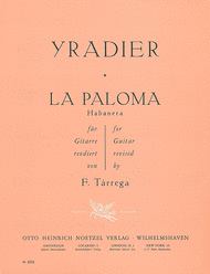 La Paloma Sheet Music by Sebastian Yradier