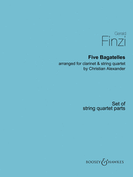5 Bagatelles Sheet Music by Gerald Finzi