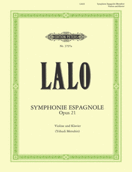 Symphonie Espagnole Sheet Music by Edouard Lalo