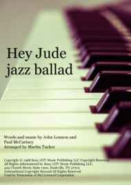 Hey Jude in a lyrical jazz ballad style Sheet Music by The Beatles
