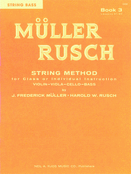 Muller-Rusch String Method Book 3 - Violin Sheet Music by Frederick Muller