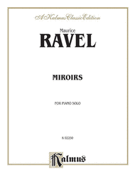 Miroirs Sheet Music by Maurice Ravel