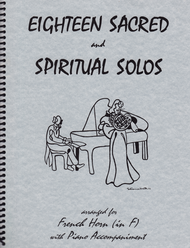 18 Sacred and Spiritual Solos for French Horn Sheet Music by Various
