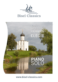 Elegie Sheet Music by Vasily Sergeyevich Kalinnikov