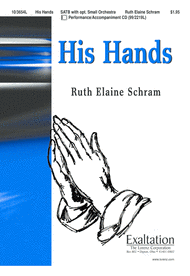 His Hands Sheet Music by Ruth Elaine Schram