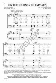 On the Journey to Emmaus Sheet Music by Marty Haugen