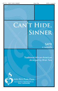 Can't Hide Sinner Sheet Music by Brian Tate