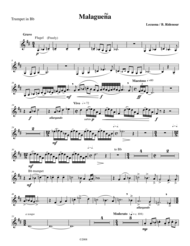 Malaguena Sheet Music by Lecuona / Ridenour
