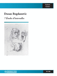 7 Etudes d'intervalles Sheet Music by Dusan Bogdanovic