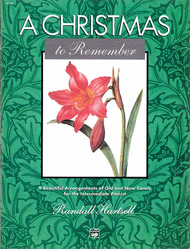 A Christmas to Remember Sheet Music by Randall Hartsell