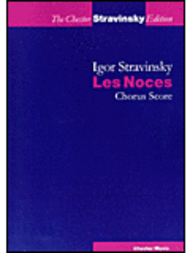 Les Noces Sheet Music by Igor Stravinsky