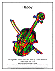 Happy - Violin & Cello Arrangement by The Chapel Hill Duo Sheet Music by Pharrell