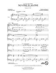 No One Is Alone - Part I Sheet Music by Into The Woods (Musical)
