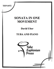Sonata in One Movement Sheet Music by David Uber