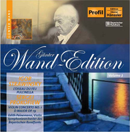 Concerto for Violin and Orchestra Sheet Music by Gunter Wand; Symphonie-Orchester Des Bayerischen Rundfunks