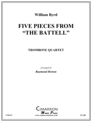 Five Pieces from The Battell Sheet Music by William Byrd