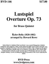 Lutspiel Overture Sheet Music by Keler-Bella