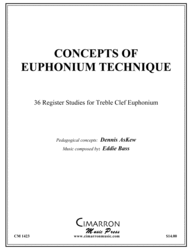 Concepts of Euphonium Technique Sheet Music by Dennis Askew