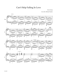 Elvis Presley Can't Help Falling in Love with you. Sheet Music by Elvis Presley