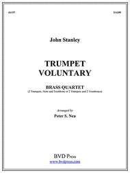 Trumpet Voluntary Sheet Music by John Stanley
